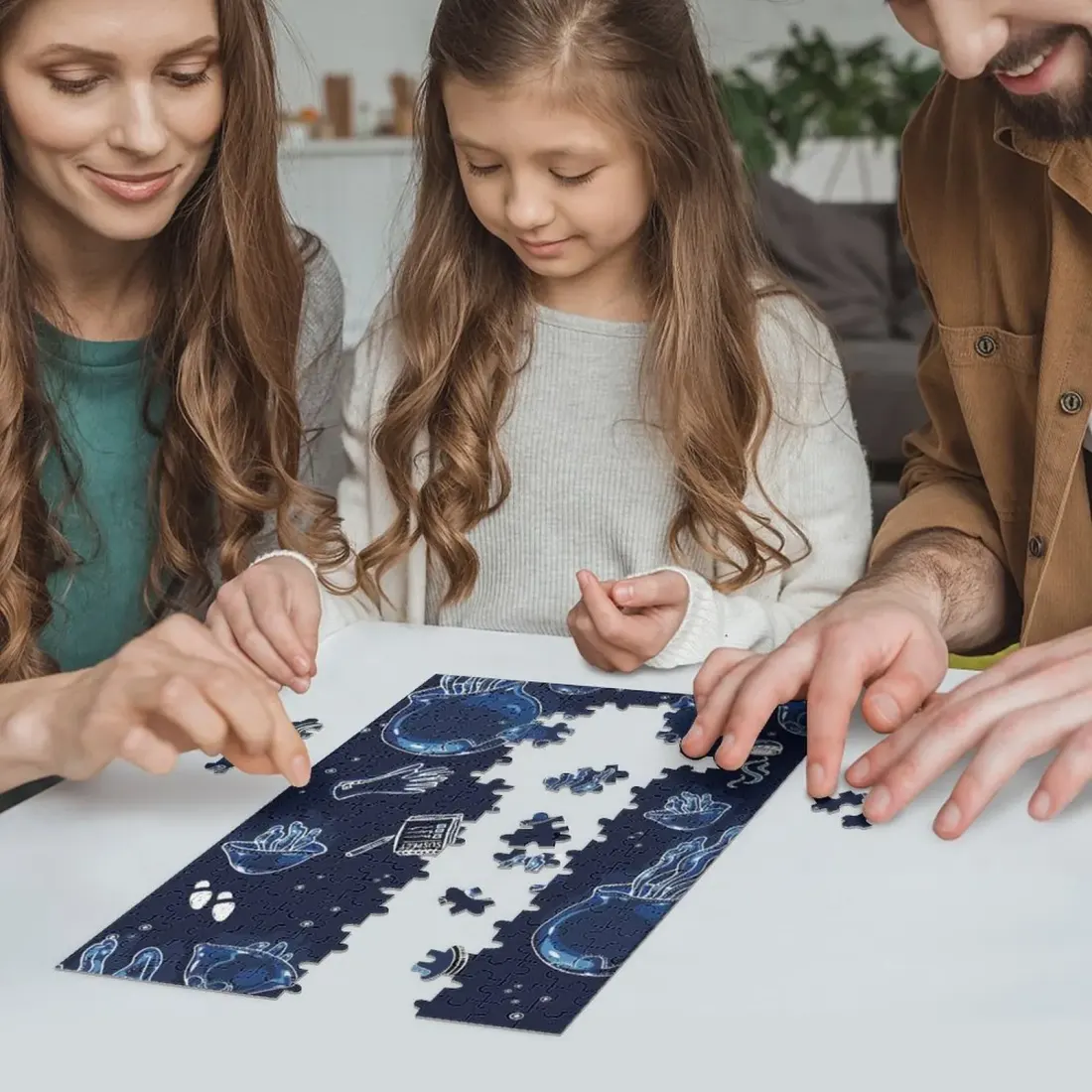 200-Piece Wooden Jigsaw Puzzles (Vertical) — photo 2