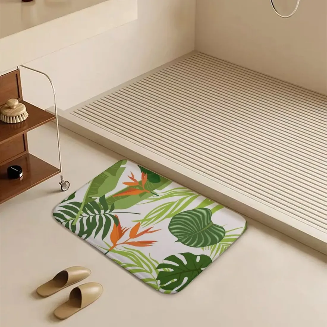 Coral Velvet Bath Rug 19.7"×31.5" — photo 3