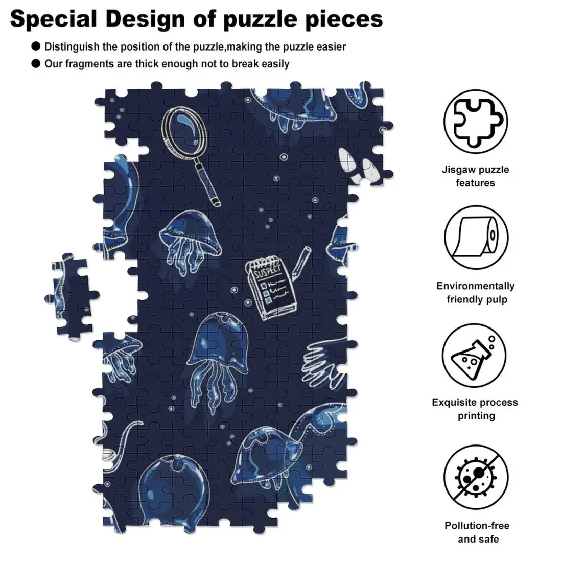 200-Piece Wooden Jigsaw Puzzles (Vertical) — photo 3