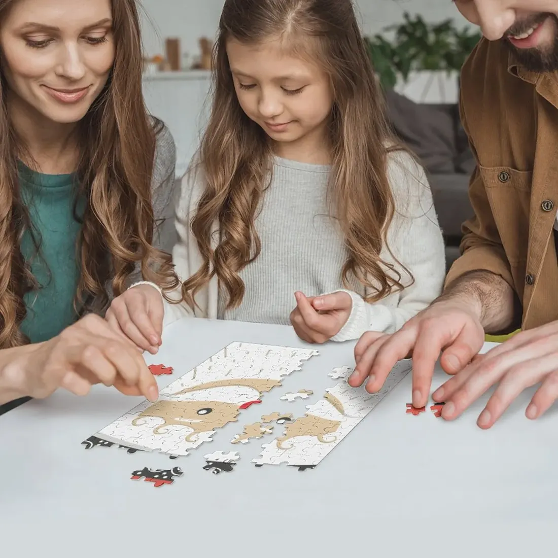 120-Piece Wooden Jigsaw Puzzles (Vertical) — photo 2