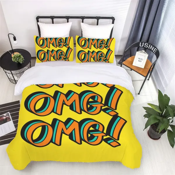 Custom 3-Piece Bedding Set (68" x 90")