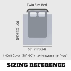 Custom 3-Piece Bedding Set (68" x 90") thumbnail 3