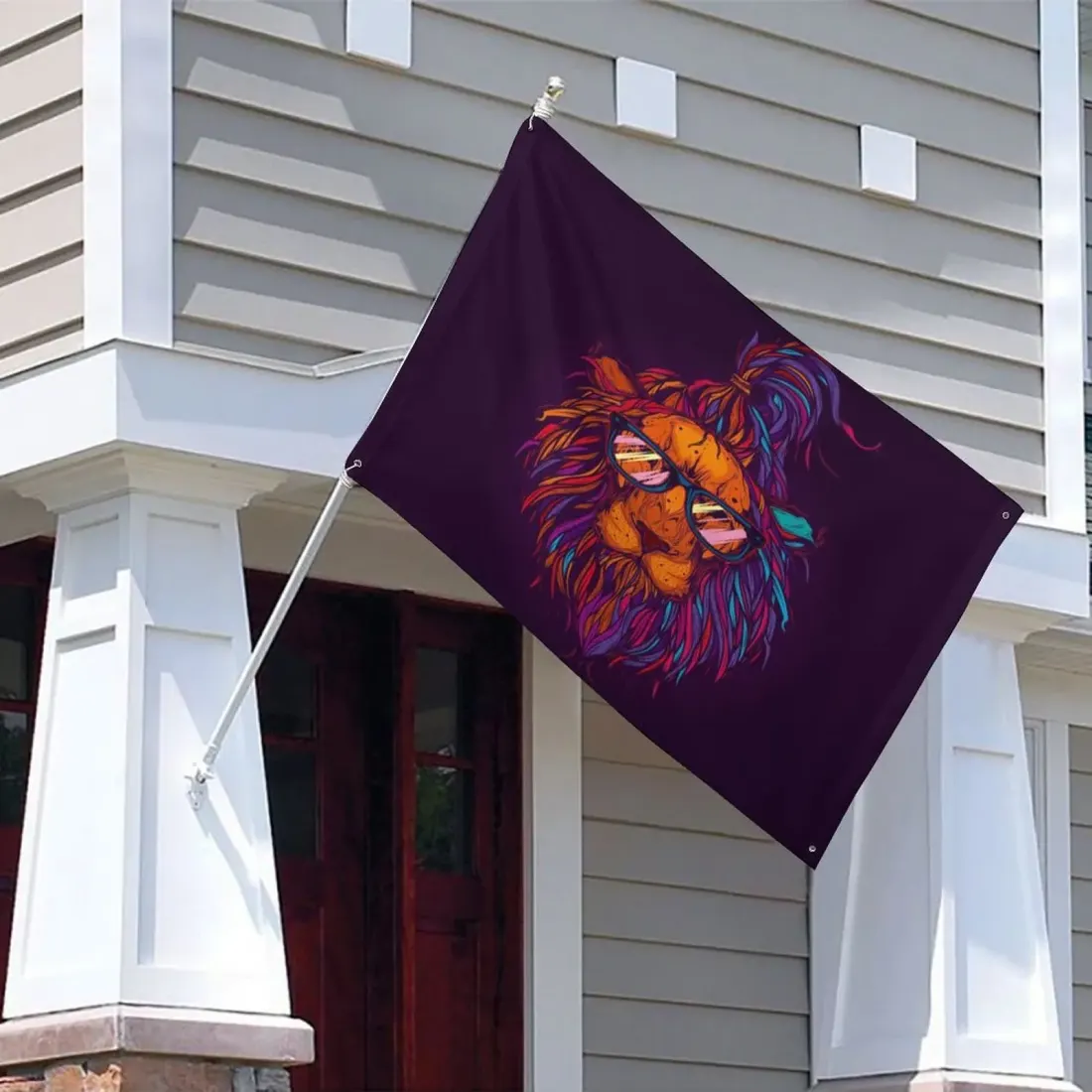 Custom Flag with Four Grommets (47x70 in) — photo 4