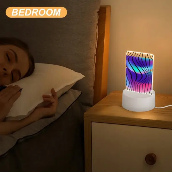 Acrylic Night Light(Plastic base)
