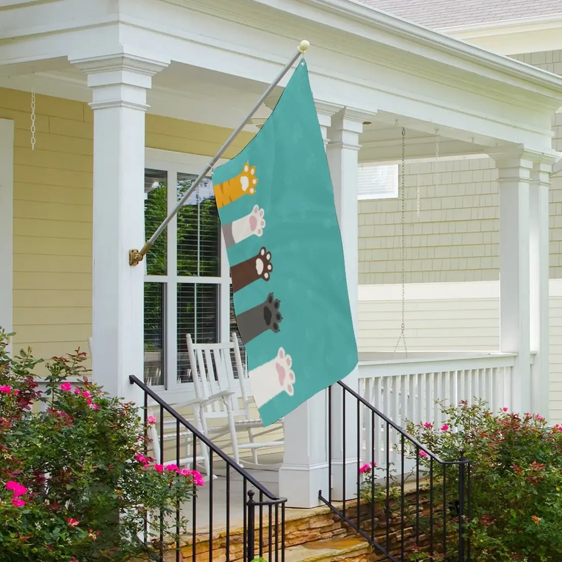 Custom Flag with Two Grommets (47x70 in) — photo 2