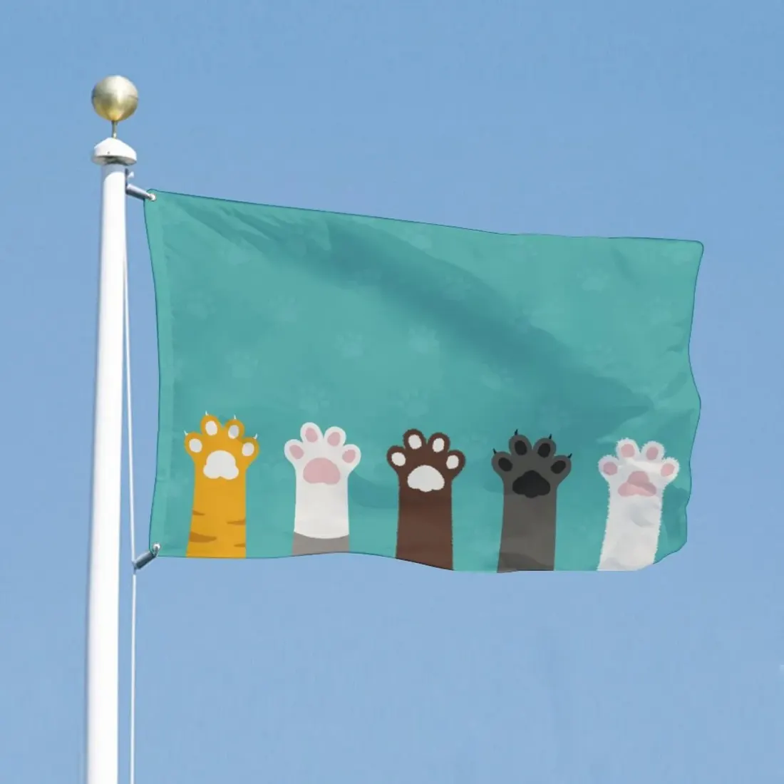 Custom Flag with Two Grommets (47x70 in) — photo 5