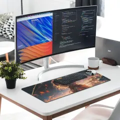 Rectangle Mousepad (with Stitched Edges)30x80cm thumbnail 2