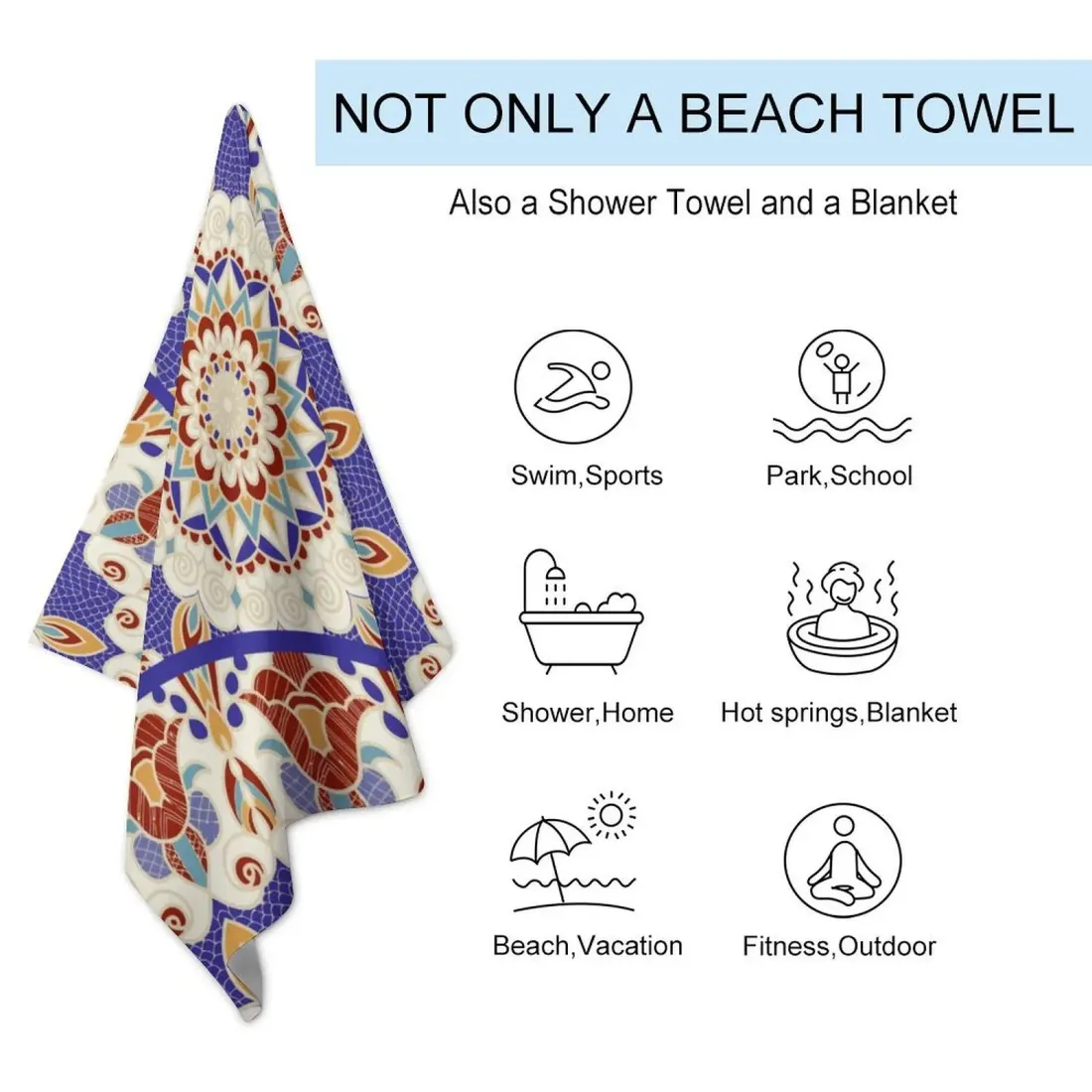 Beach Towel (130x80 cm) — photo 6