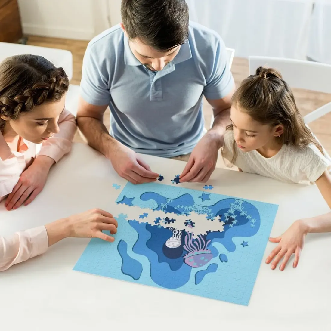 500-Piece Wooden Jigsaw Puzzles (Horizontal) — photo 2
