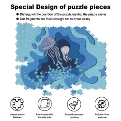 500-Piece Wooden Jigsaw Puzzles (Horizontal) thumbnail 3