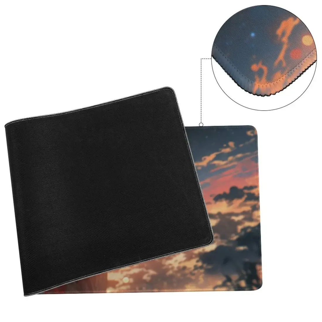 Rectangle Mousepad (with Stitched Edges)30x80cm — photo 6