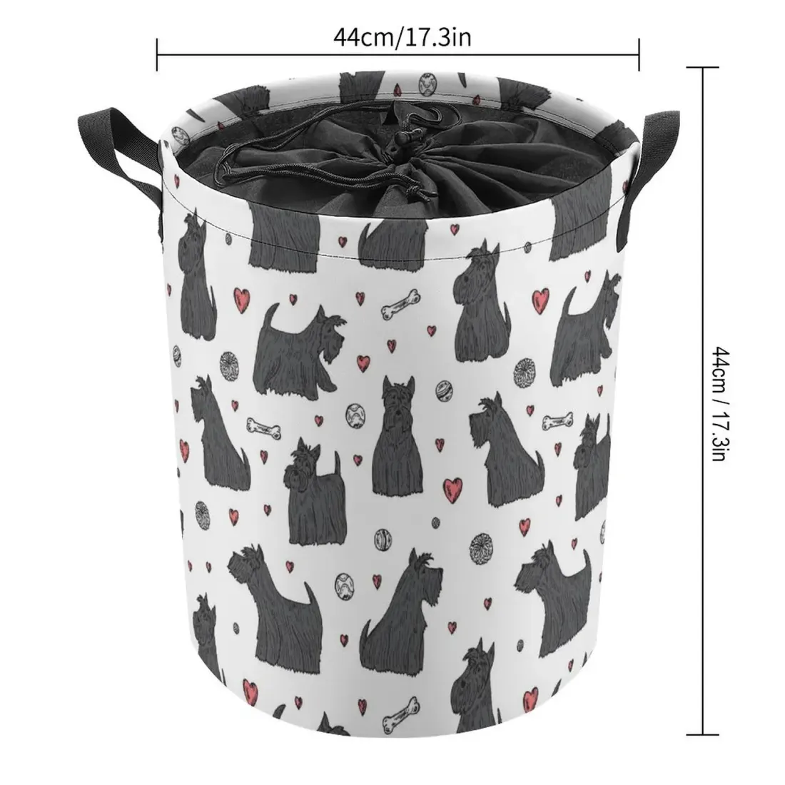 Drawstring Laundry Basket (44x44cm) — photo 6