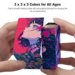 Custom 3×3 Magic Cube Puzzle thumbnail 1