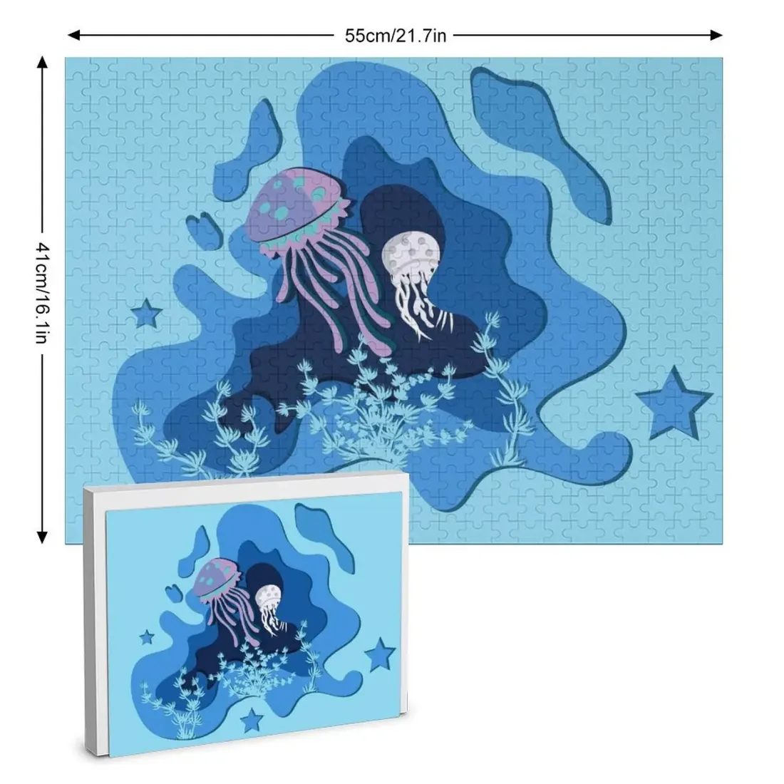 500-Piece Wooden Jigsaw Puzzles (Horizontal) — photo 6