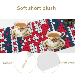 Table Runner with Tassels (229x33 cm) thumbnail 3