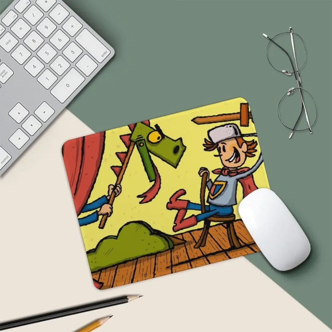 MousePad 7.9"×9.4" (with Stitched Edges) — photo 2