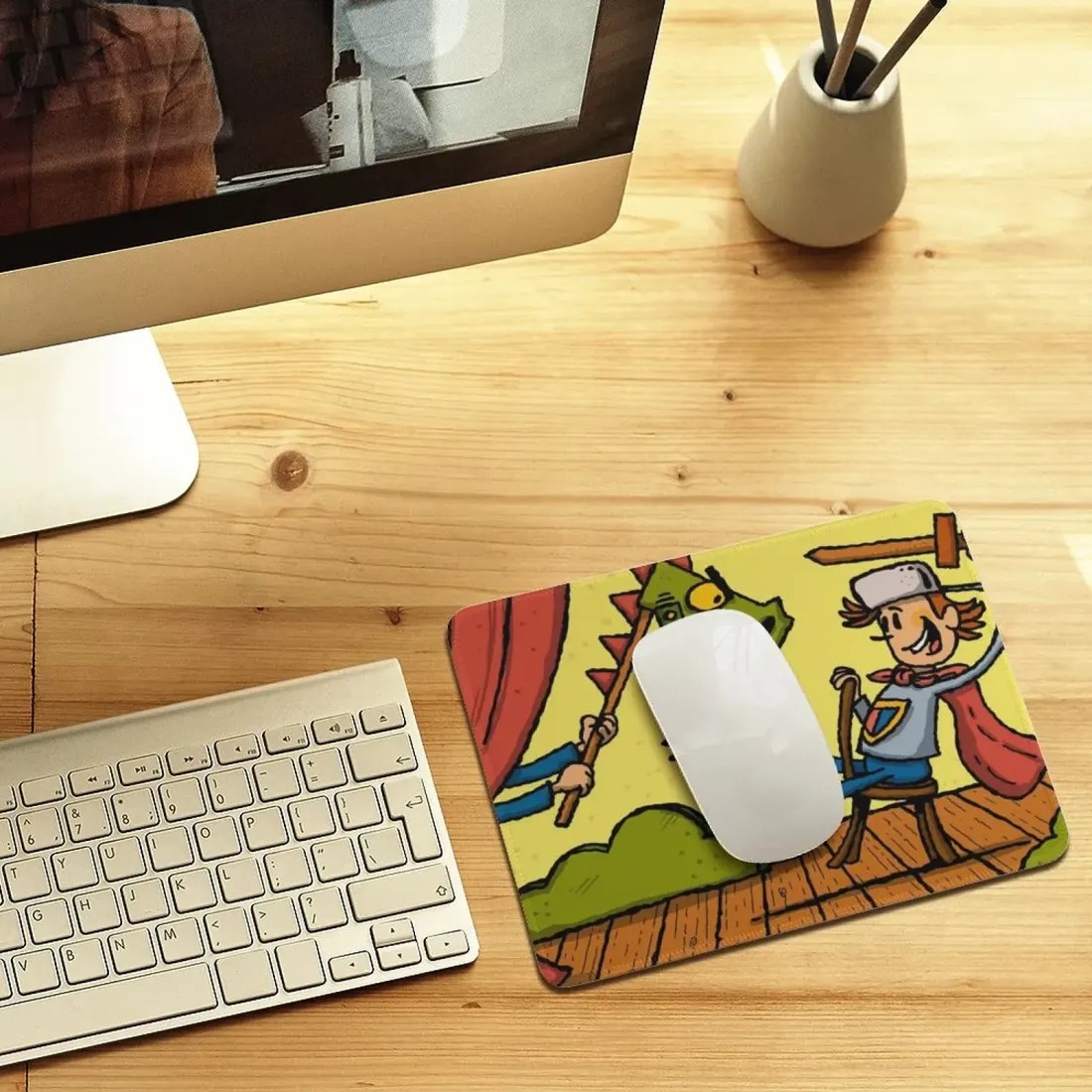 MousePad 7.9"×9.4" (with Stitched Edges) — photo 4
