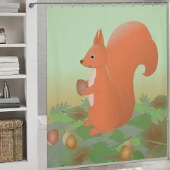 Custom Shower Curtain (177×180cm) thumbnail 1