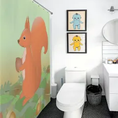 Custom Shower Curtain (177×180cm) thumbnail 3