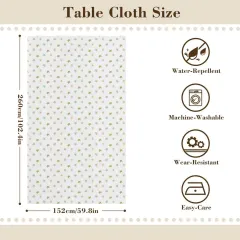 Oxford Rectangular Tablecloth (152 x 260 cm) thumbnail 5