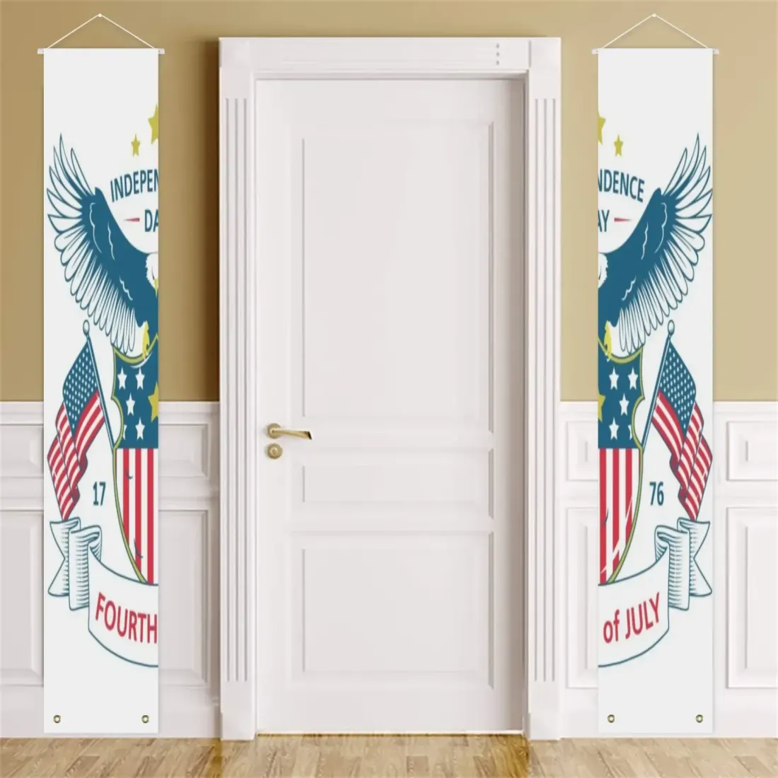 Hanging Door Banners — photo 2