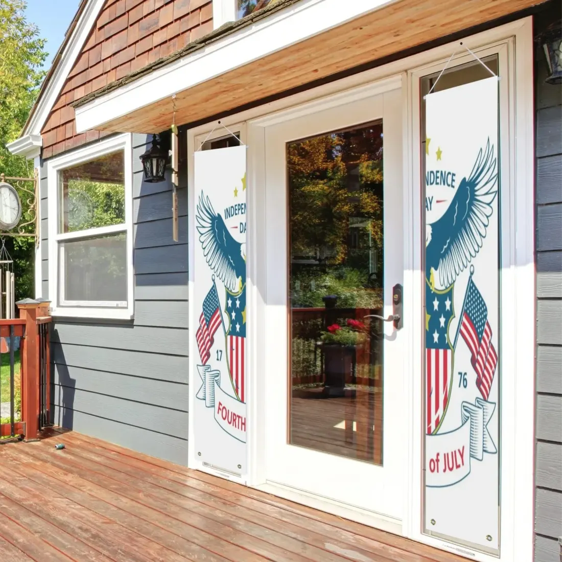 Hanging Door Banners — photo 3