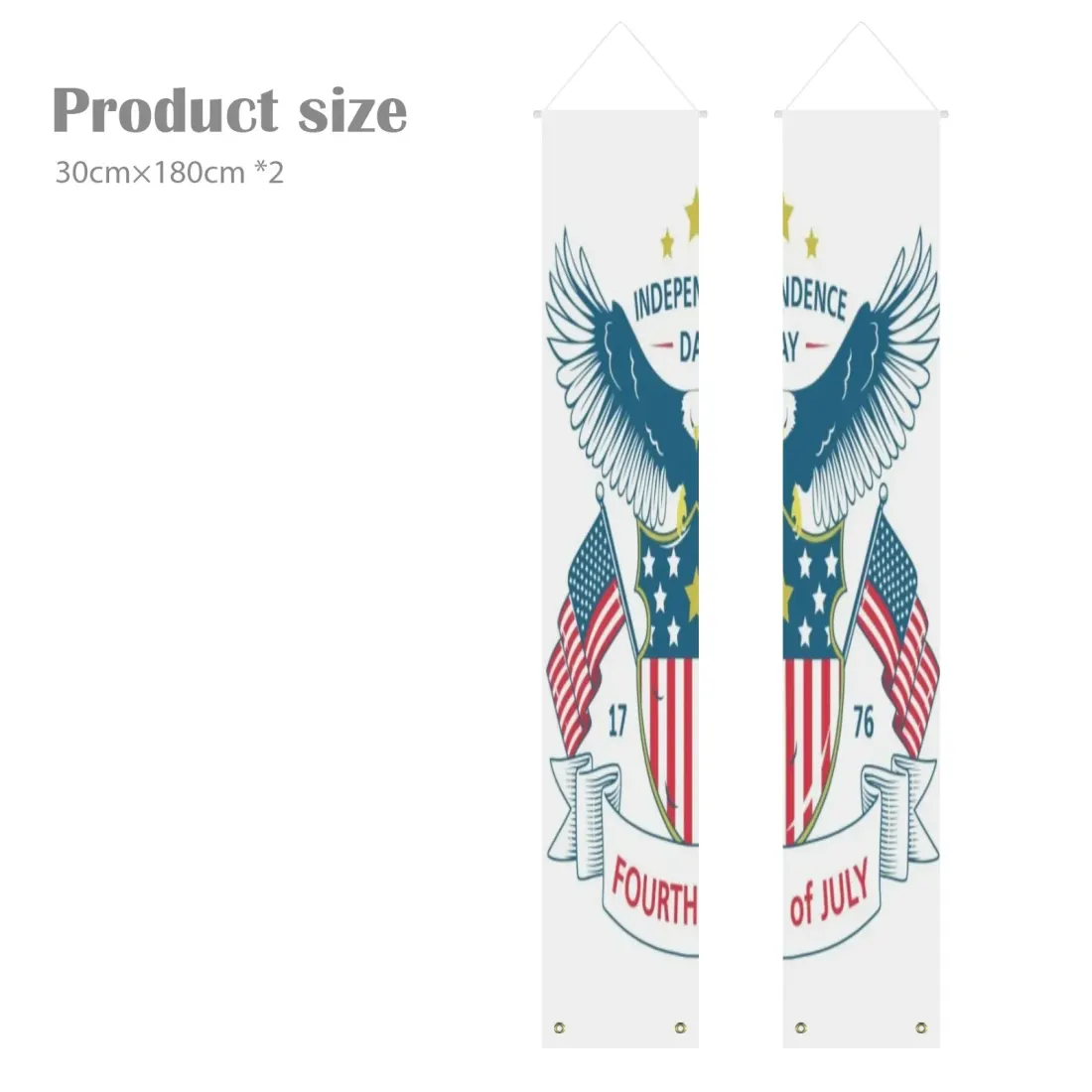Hanging Door Banners — photo 4