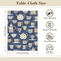 Oxford Rectangular Tablecloth (137 x 183 cm) thumbnail 5