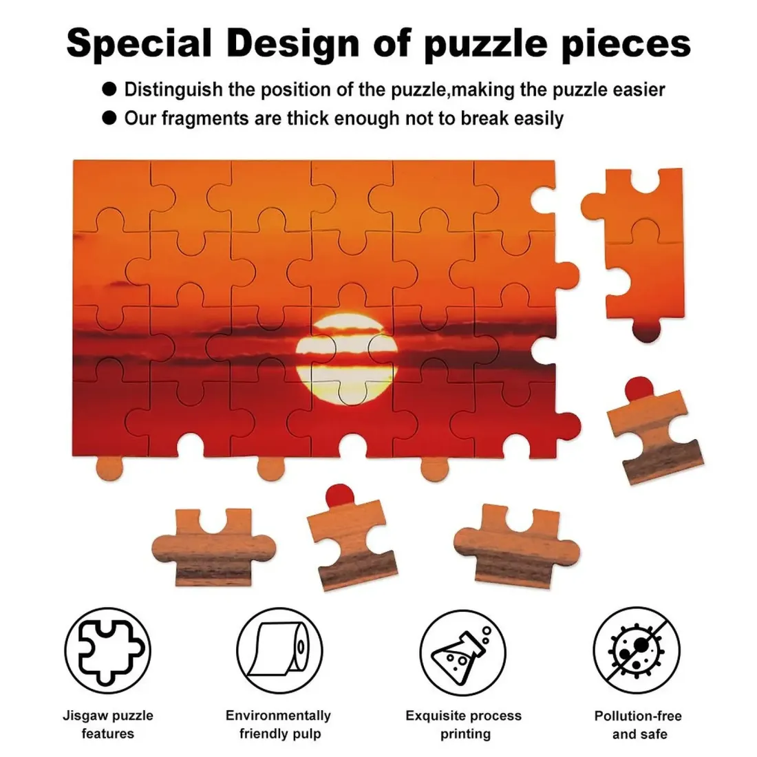 35-Piece Wooden Jigsaw Puzzles (Horizontal) — photo 4