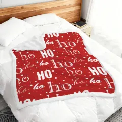 Double-Layer Flannel Sherpa Blanket thumbnail 2