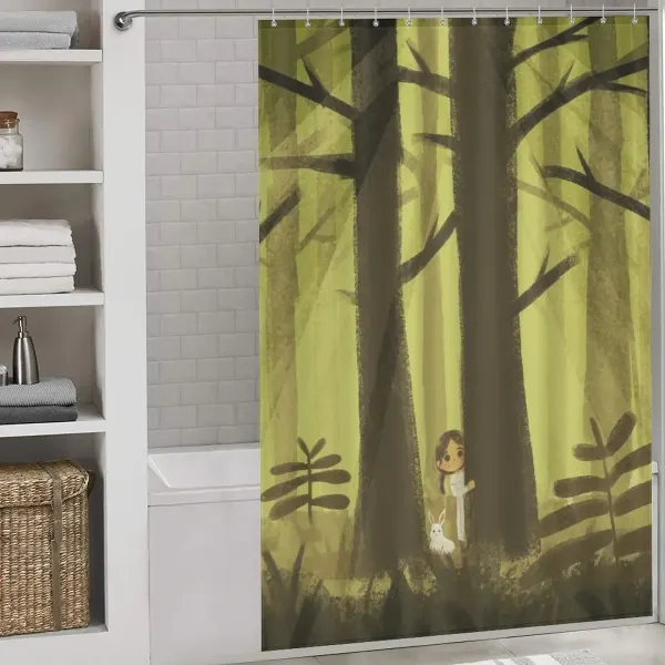 Custom Shower Curtain (143×180cm)