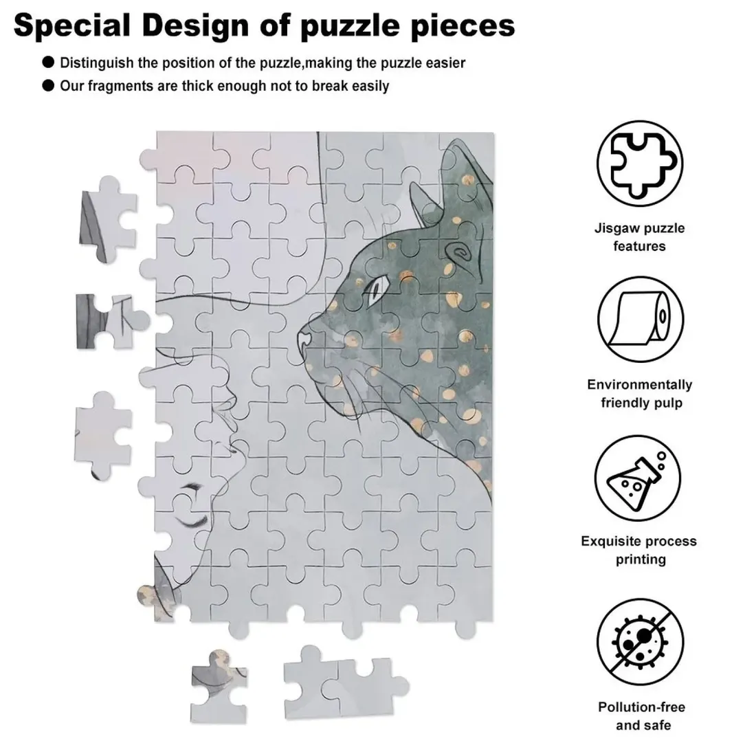 70-Piece Wooden Jigsaw Puzzles (Vertical) — photo 3