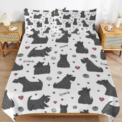 3-Piece Bedding Set (1 Duvet Cover + 2 Pillow Shams) – 86"×70" thumbnail 1