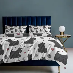 3-Piece Bedding Set (1 Duvet Cover + 2 Pillow Shams) – 86"×70" thumbnail 2