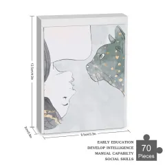 70-Piece Wooden Jigsaw Puzzles (Vertical) thumbnail 6