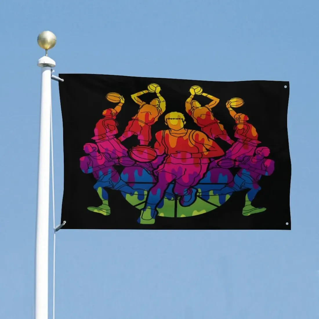 Custom Flag with Four Grommets (60x96 in)