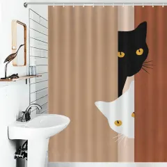 Custom Shower Curtain (136×180cm) thumbnail 2
