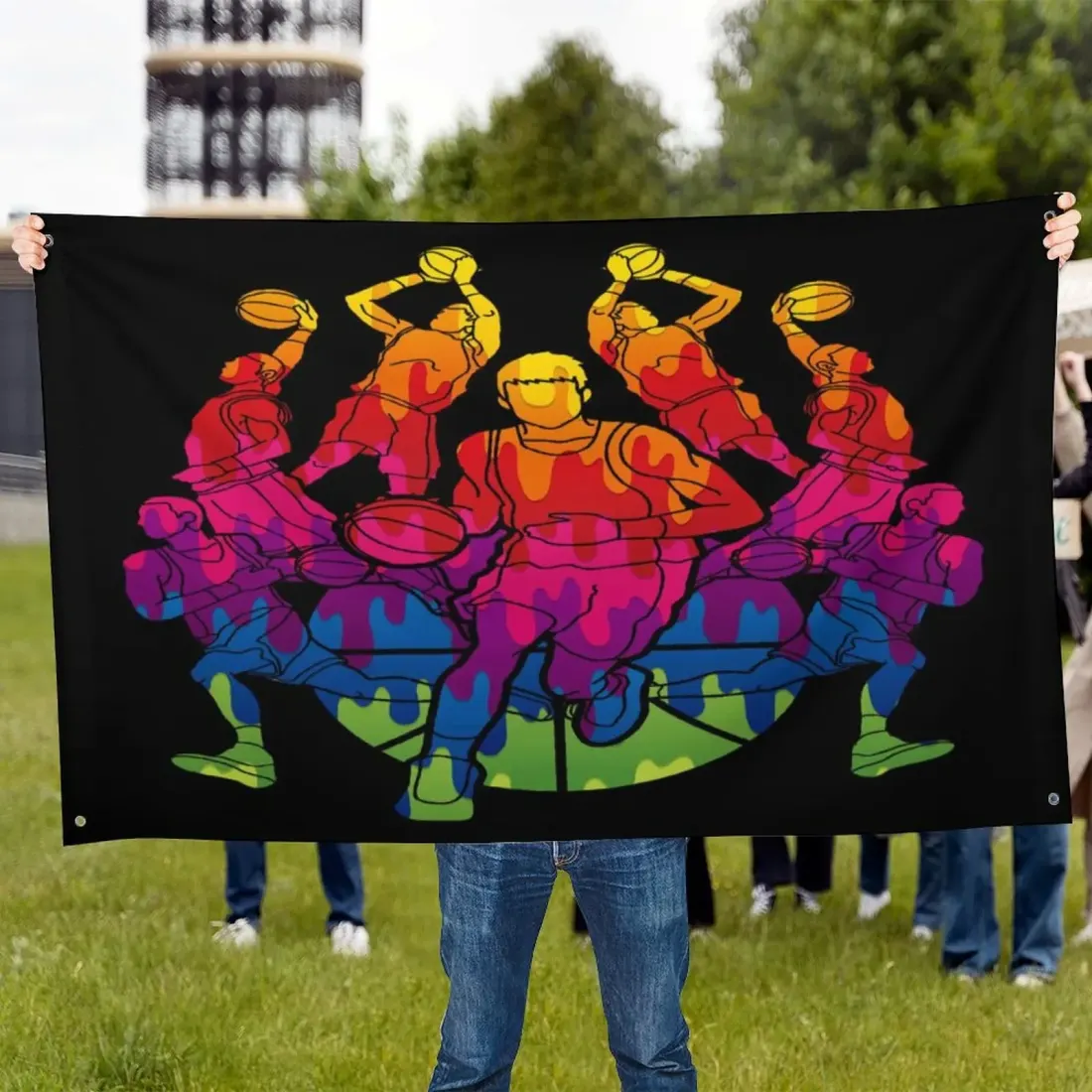 Custom Flag with Four Grommets (60x96 in) — photo 4