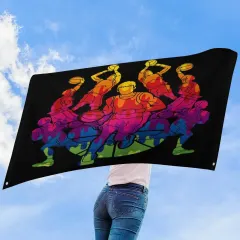 Custom Flag with Four Grommets (60x96 in) thumbnail 5