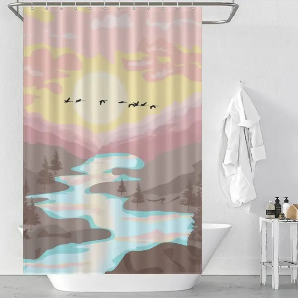 Custom Shower Curtain (119×180cm)