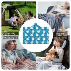 Cloak Hooded Blanket 40"×50" thumbnail 4