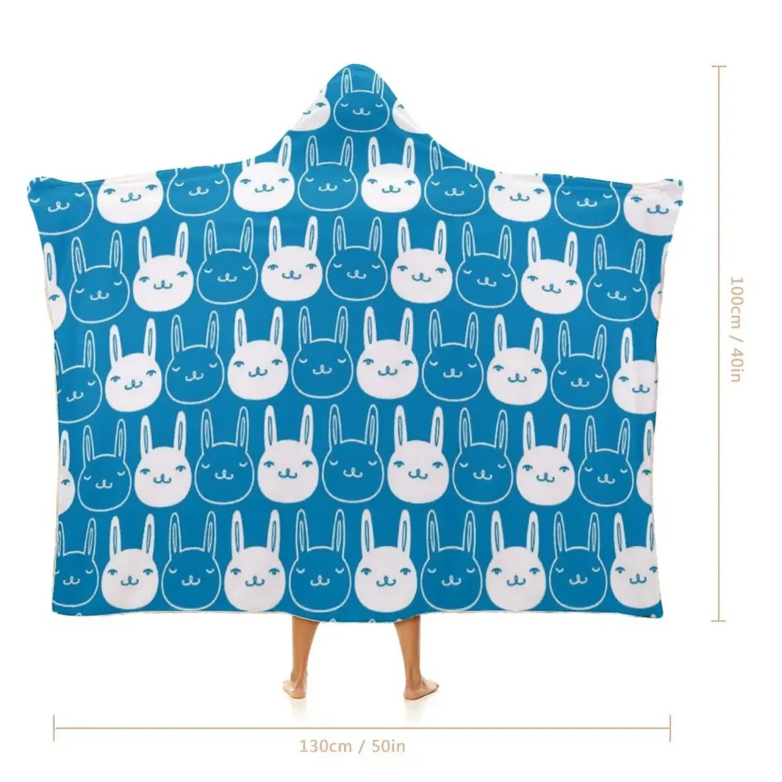 Cloak Hooded Blanket 40"×50" — photo 5