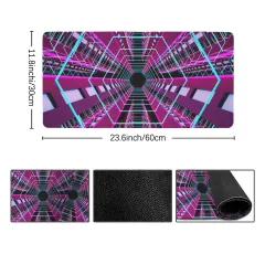 Custom Rectangle Mousepad 23.6" x 11.8"（with Stitched Edges） thumbnail 3