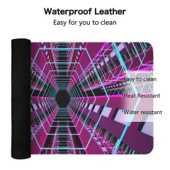Custom Rectangle Mousepad 23.6" x 11.8"（with Stitched Edges） thumbnail 4
