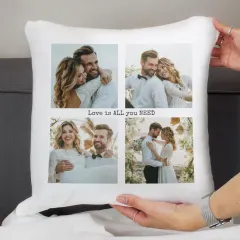 Personalized Photo Collage Pillow, Custom Family Picture Cushion Cover thumbnail 4