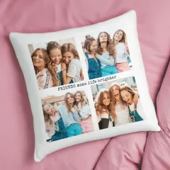 Personalized Photo Collage Pillow, Custom Family Picture Cushion Cover thumbnail 5