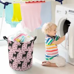 Drawstring Laundry Basket (44x35cm) thumbnail 1