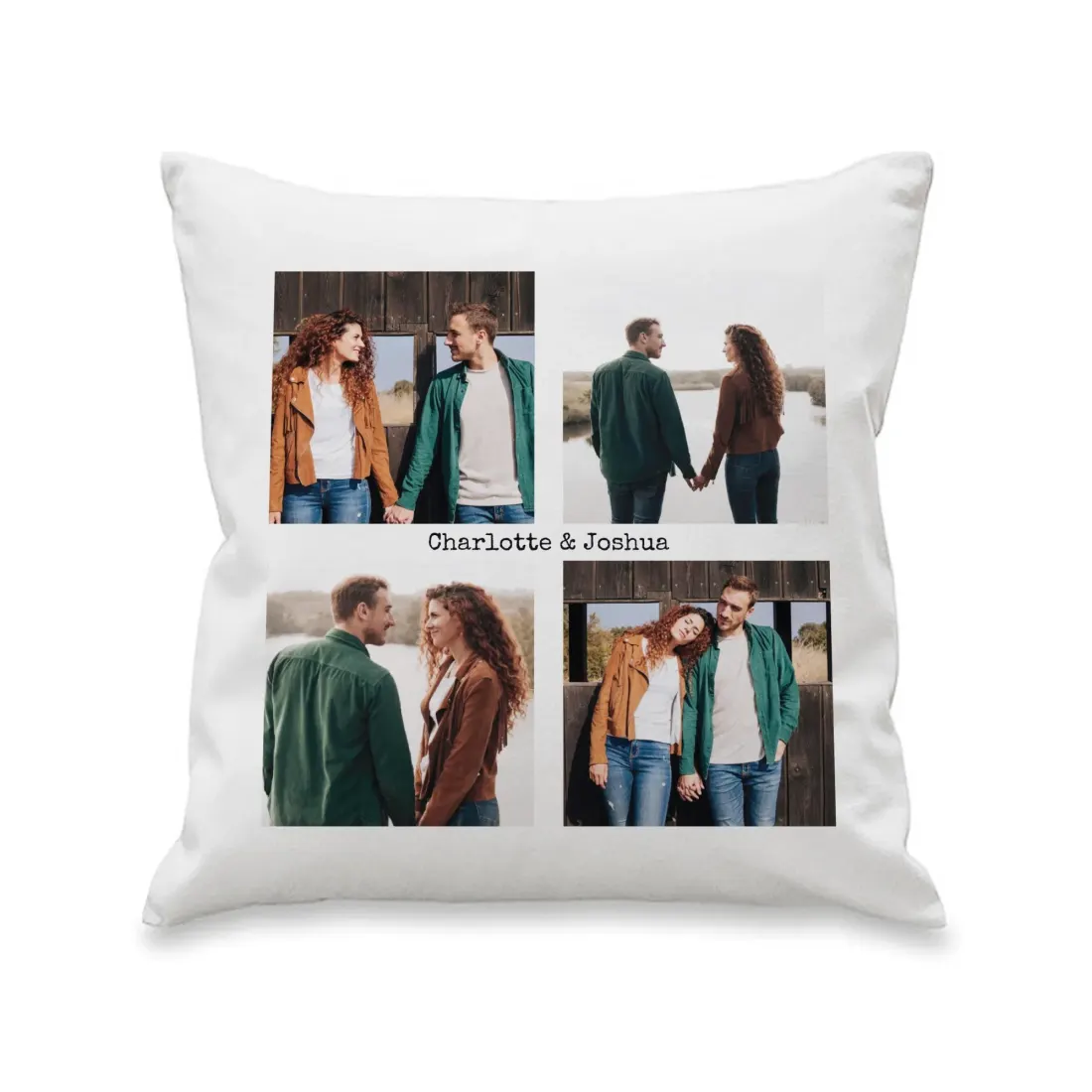 Personalized Photo Collage Pillow, Custom Family Picture Cushion Cover — photo 6