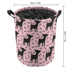 Drawstring Laundry Basket (44x35cm) thumbnail 4