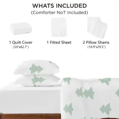Custom Fitted Sheet 4-Piece Set thumbnail 3